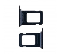Держатель SIM для iPhone 14 Pro/ 14 Pro Max (1 Sim) (черный)