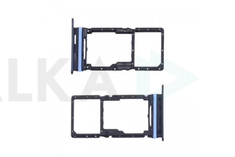 Держатель SIM для Samsung A165F/ A166B Galaxy A16 4G/ 5G (черный)