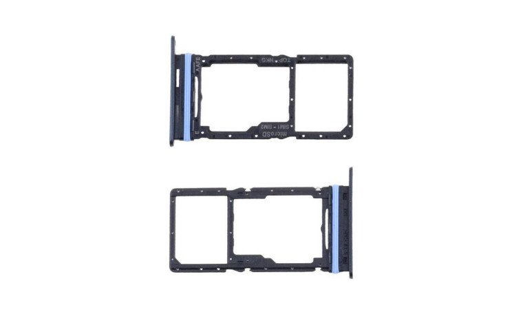 Держатель SIM для Samsung A165F/ A166B Galaxy A16 4G/ 5G (черный)