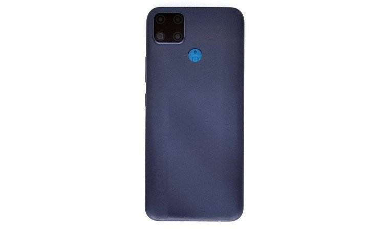 Задняя крышка для Realme C25 (RMX3191)/ C25S (RMX3195) (черный)