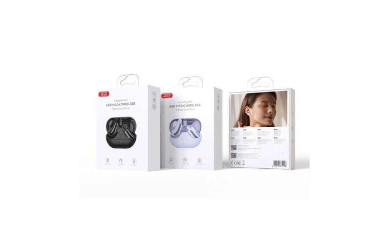 Наушники вакуумные беспроводные XO G27 Yanke Clip On Ear Long Range Black Наушники вакуумные беспроводные XO G27 Yanke Clip On Ear Long Range Black