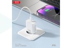 Сетевое зарядное устройство USB-C + кабель Type-C-Type-C XOL126 USB-C PD20W Fast Charger