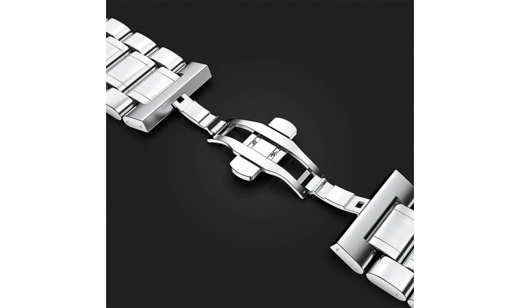 Ремешок для Apple Watch HOCO WA32 Grand series five-bead steel strap (42/44/45/49 мм) черный