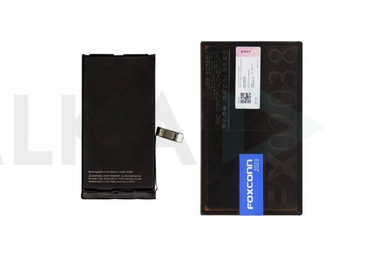 Аккумулятор для iPhone 14 org (iOS 18 Clean) коробка Foxconn