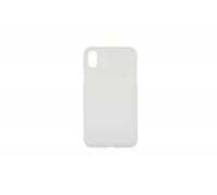 Чехол для iPhone XR тонкий матовый (белый)