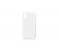 Чехол для iPhone XS Max тонкий матовый (белый)