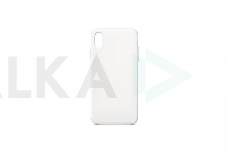 Чехол для iPhone XS Max тонкий (белый)