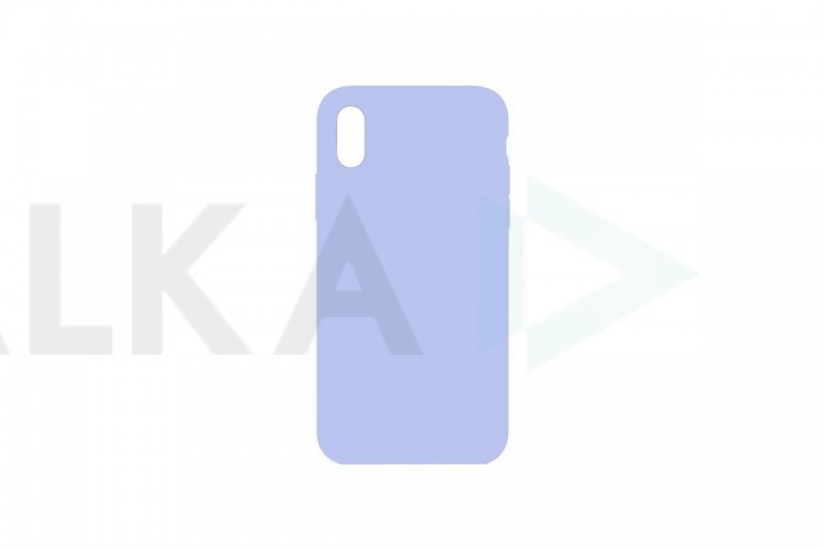 Чехол для iPhone XS Max тонкий (сиреневый)