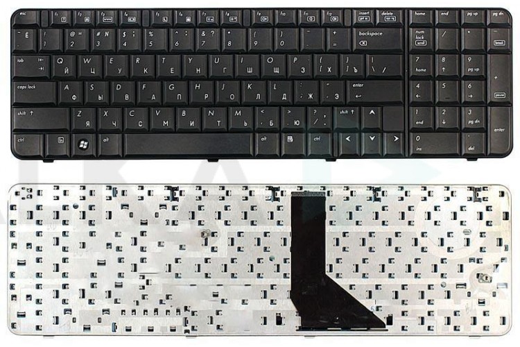 Клавиатура для ноутбука HP Compaq 6820 6820s черная