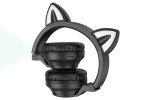 Наушники мониторные беспроводные BOROFONE BO18 Cat ear wireless headset Bluetooth (черный)