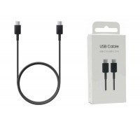 Кабель USB Type-C - USB Type-C 5A ORG (черный) 1м Samsung  EP-DN975  GH39-02142A BBE