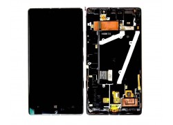 Дисплей для Nokia 930 Lumia (RM-1045) в сборе с тачскрином + рамка (черный)