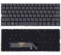 Клавиатура для ноутбука Lenovo Yoga 530-14IKB черная с подсветкой