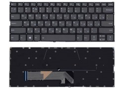 Клавиатура для ноутбука Lenovo Yoga 530-14IKB черная с подсветкой
