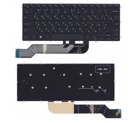 Клавиатура для ноутбука Dell Inspiron 13-5368 черная без рамки
