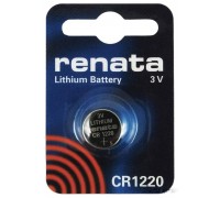 Батарейка литиевая Renata CR1220 BL1 блистер цена за 1 шт (Швейцария)