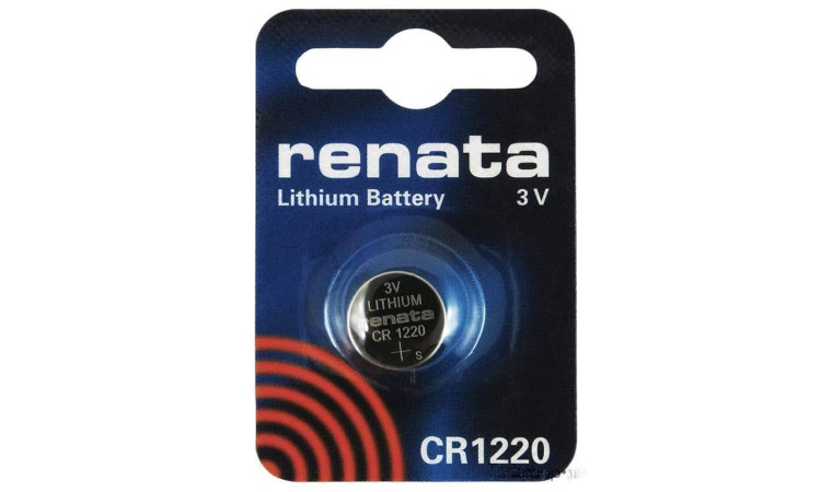 Батарейка литиевая Renata CR1220 BL1 блистер цена за 1 шт (Швейцария) Батарейка литиевая Renata CR1220 BL1 блистер цена за 1 шт (Швейцария)