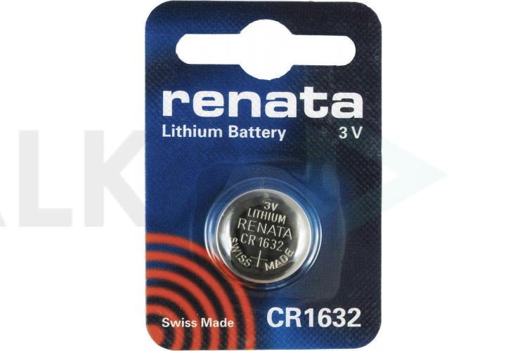 Батарейка литиевая Renata CR1632 BL1 блистер цена за 1 шт (Швейцария)
