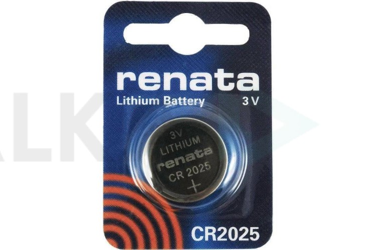 Батарейка литиевая Renata CR2025 BL1 блистер цена за 1 шт (Швейцария)