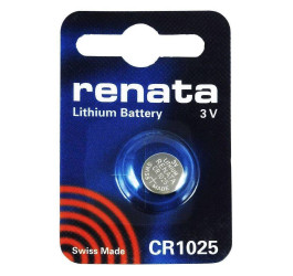 Батарейка литиевая Renata CR1025 BL1 блистер цена за 1 шт (Швейцария)