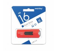 Флешка USB 3.0 Smartbuy 16GB STREAM Red (SB16GBST-R3)