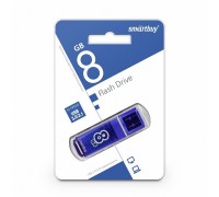 Флешка USB 3.0 SmartBuy 8GB Glossy series Dark Blue (SB8GBGS-DB)