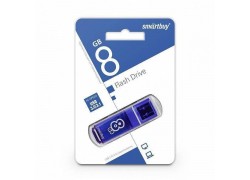 Флешка USB 3.0 SmartBuy 8GB Glossy series Dark Blue (SB8GBGS-DB)