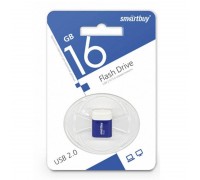 Флешка USB 2.0 Smartbuy 16GB LARA Blue (SB16GBLARA-B)