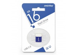 Флешка USB 2.0 Smartbuy 16GB LARA Blue (SB16GBLARA-B)