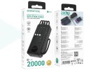 Универсальный дополнительный аккумулятор Power Bank BOROFONE BJ53A Power four-cable (20000 mAh) (черный)