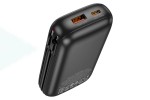 Универсальный дополнительный аккумулятор Power Bank BOROFONE BJ62 Smart 22.5W+PD20W fully compatible power bank 2 кабеля (10000 mAh) (черный)