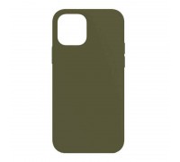 Чехол для iPhone 16E / 4SE (6,1) Silicone Case Soft Touch (темная олива)