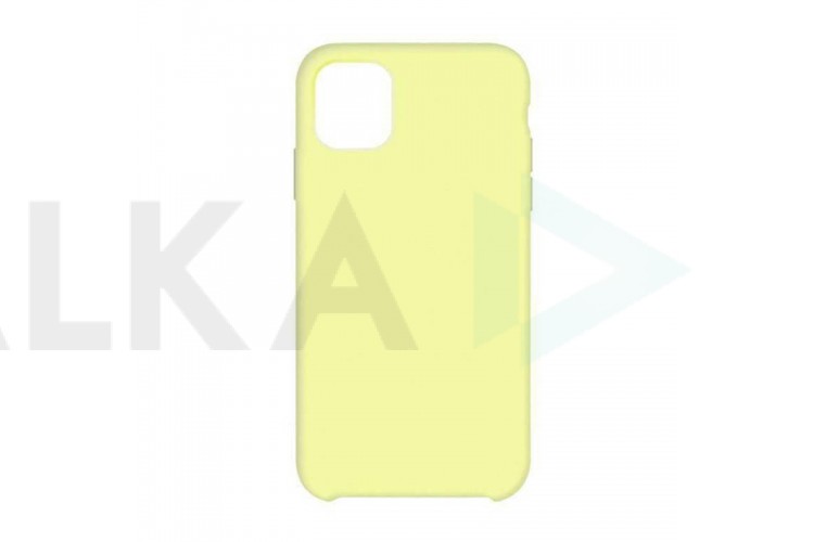Чехол для iPhone 16E / 4SE (6,1) Silicone Case Soft Touch (светло-желтый)