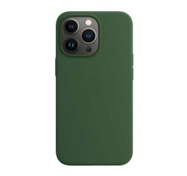 Чехол для iPhone 13 (6,1) MagSafe силиконовый с анимацией в цвет чехла на экране Clover (клевер)