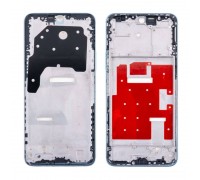 Средняя часть для Huawei Honor X8a (CRT-LX1)/ 90 Lite (CRT-NX1) (рамка дисплея) голубой, с разбора