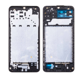 Средняя часть для Samsung A135F/ A137F (рамка дисплея) черный, с разбора