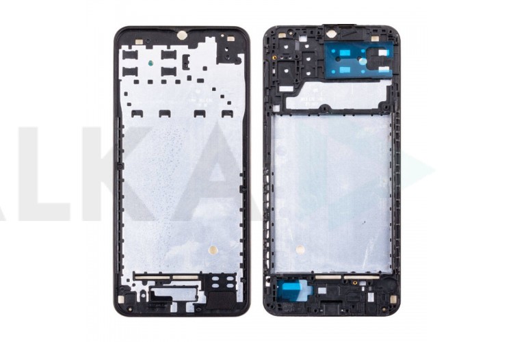 Средняя часть для Samsung A135F/ A137F (рамка дисплея) черный, с разбора