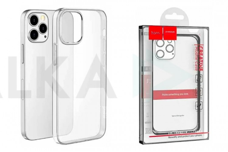Чехол для iPhone 14 (6.1) HOCO Light series тонкий (прозрачный)