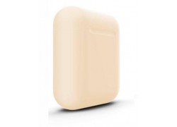 Чехол для наушников Soft-Touch AirPods (бежевый)
