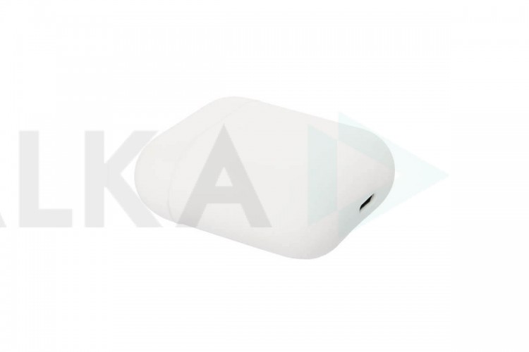 Чехол для наушников Soft-Touch AirPods (белый)