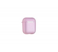 Чехол для наушников Soft-Touch AirPods (розовый) 