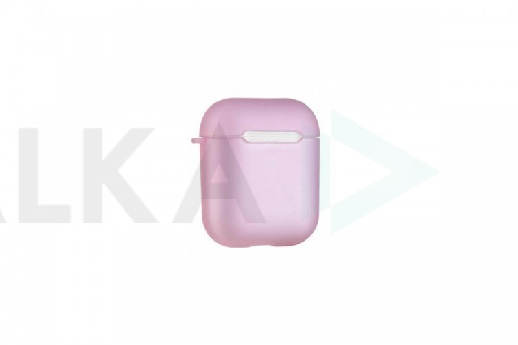 Чехол для наушников Soft-Touch AirPods (розовый)