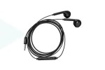 Наушники вакуумные проводные HOCO M55 Memory sound wire control earphones with mic (черный)