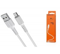 Кабель USB - MicroUSB BOROFONE BX16 2A (белый) 1м
