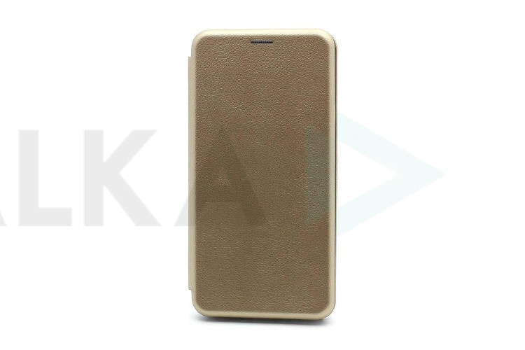 Чехол-книжка Samsung Galaxy A20S  боковой  (золотистый)