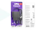 Сетевое зарядное устройство USB + кабель MicroUSB BOROFONE BAS11A Erudite (черный)