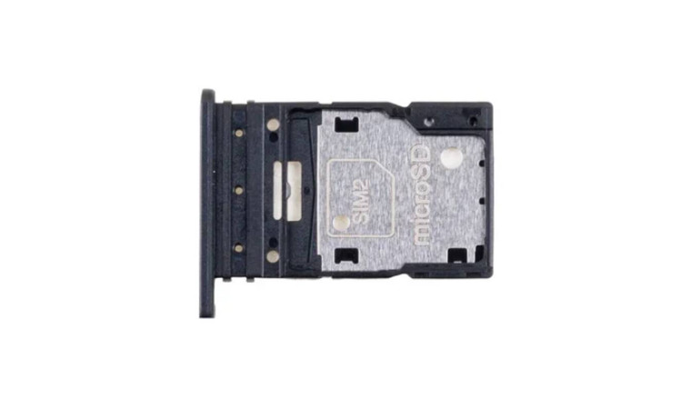 Держатель SIM для Samsung A546E Galaxy A54 5G  (черный)