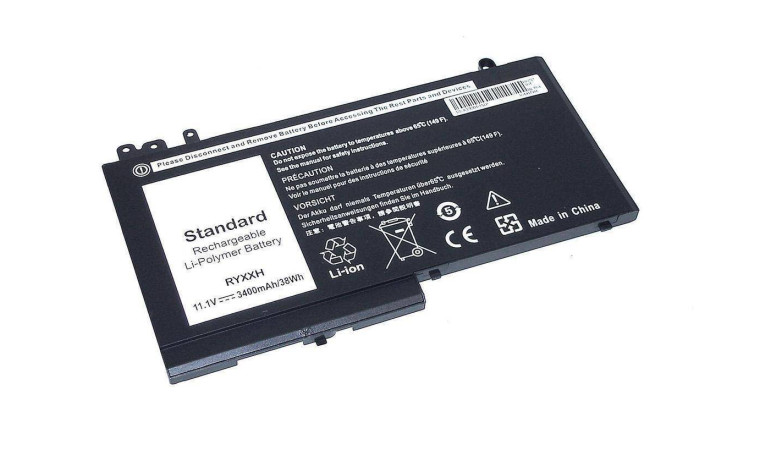 Аккумулятор RYXXH для ноутбука Dell Latitude E5250 11.1V 38Wh черная