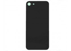Задняя крышка (стекло) для iPhone 8 (4.7) (черный) легкая установка CE