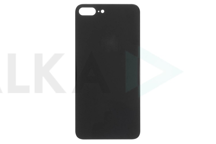 Задняя крышка (стекло) для iPhone 8 Plus (5.5) (черный) легкая установка CE